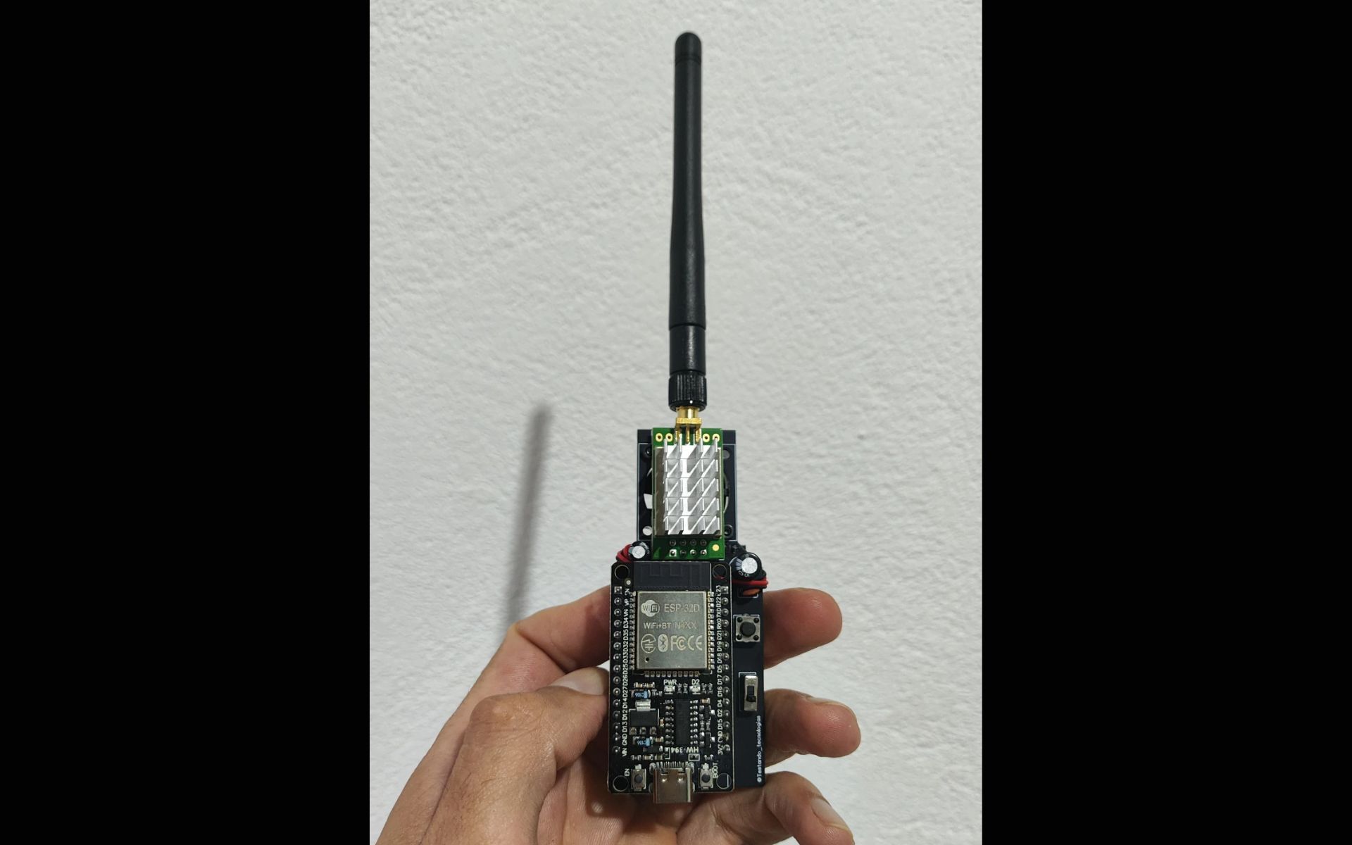 Kit esp32 + NRF24 con Fan 150 M